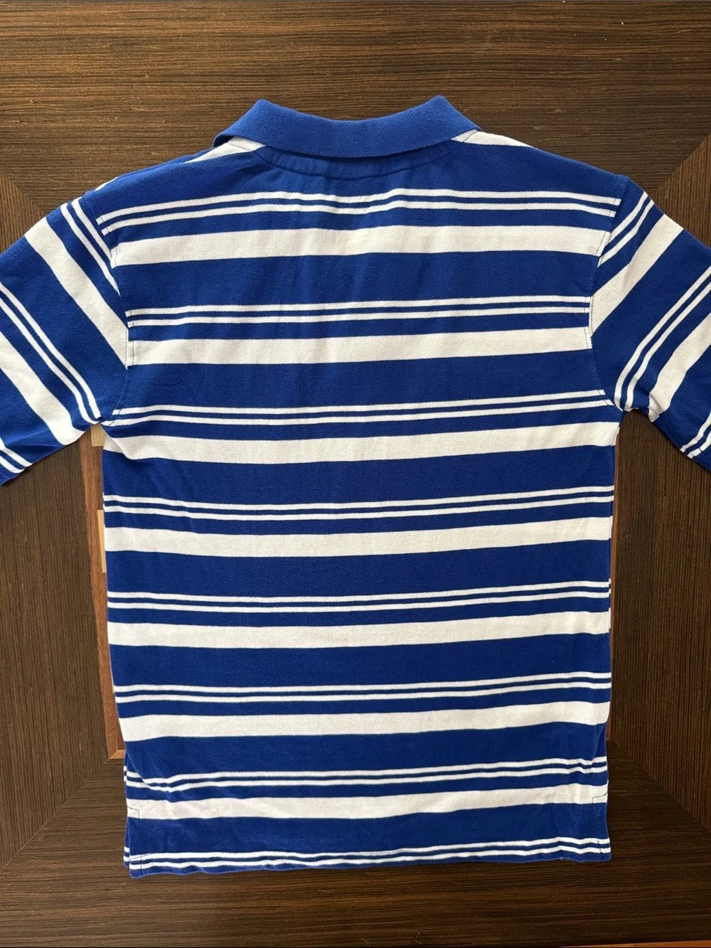 The Children’s Place boys striped short sleeve collared polo shirt size XL 14.